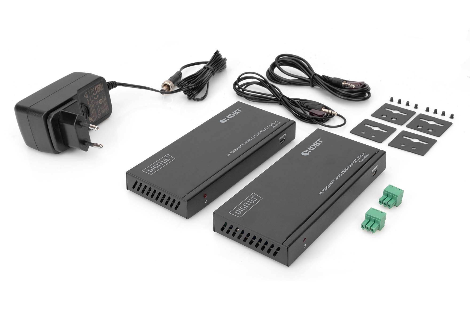 Digitus DS-55508 4K HDBaseT HDMI Extender Set - görsel 3