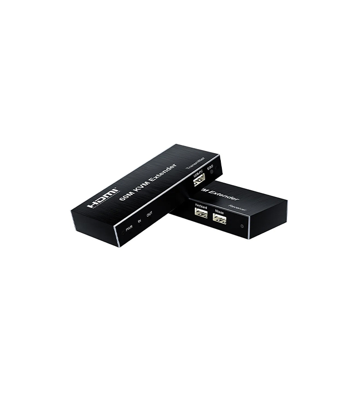 NOVACOM NVC-KVM4K60M 4K 60MT KVM-HDMI-USB-IR EXTENDER