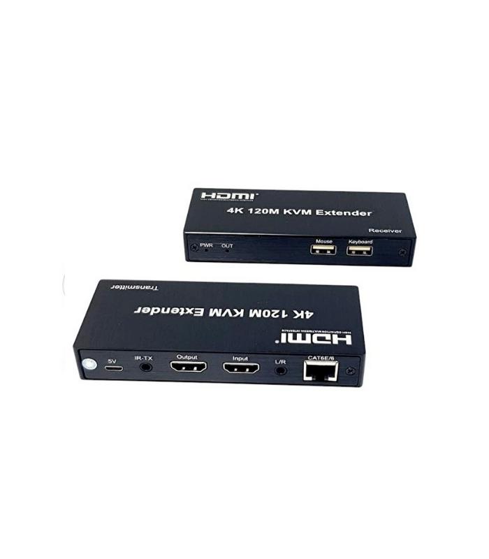 NOVACOM NVC-KVM4K120M 4K 120MT KVM-HDMI-USB-IR EXTENDER