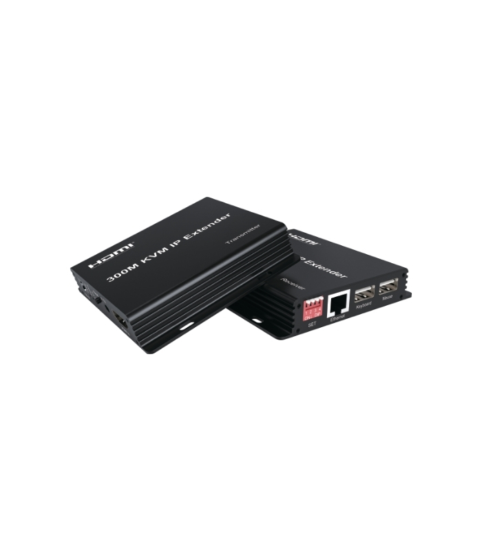 NOVACOM KVM ETHERNET EXTENDER HDMI+USB ( 300MT )