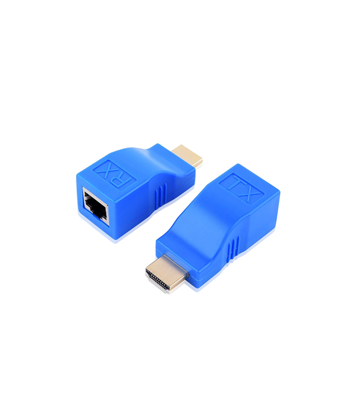 HDMI TO RJ45 / CAT6 UZATMA ADAPTÖRÜ ( 30 MT )