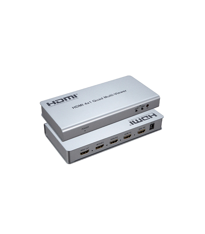 NVC-HDSW4Q HDMI 4X1 QUAD MULTİ-VİEWER 4 Giriş 1 Çıkış. - görsel 2