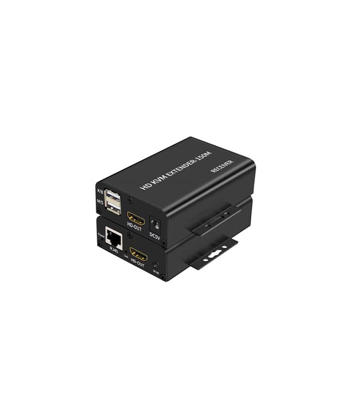 Novacom NVC-KVM150M KVM Ethernet Extender HDMI-USB-IR ( 150MT ) - görsel 2
