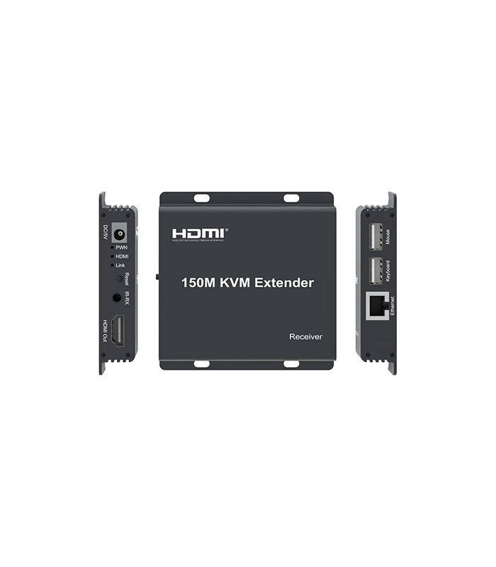 NOVACOM NVC-KVM150M KVM ETHERNET EXTENDER HDMI-USB-IR ( 150MT )