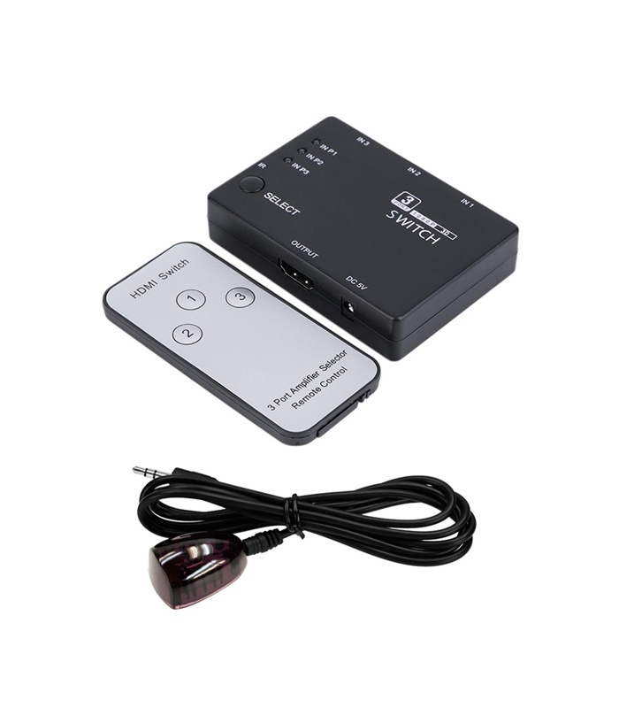 NVC-HDSW3N HDMI 1/3 4K SWITCHER (Mini) - görsel 2