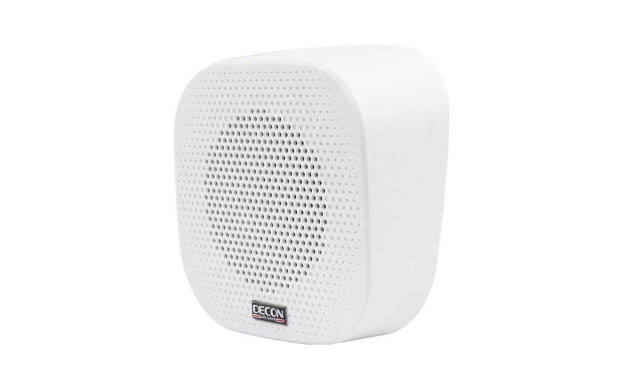 DECON DS-58T 5" 10W 100V Hat Trafolu Duvar Tipi Kabin Hoparlörü Beyaz - görsel 2