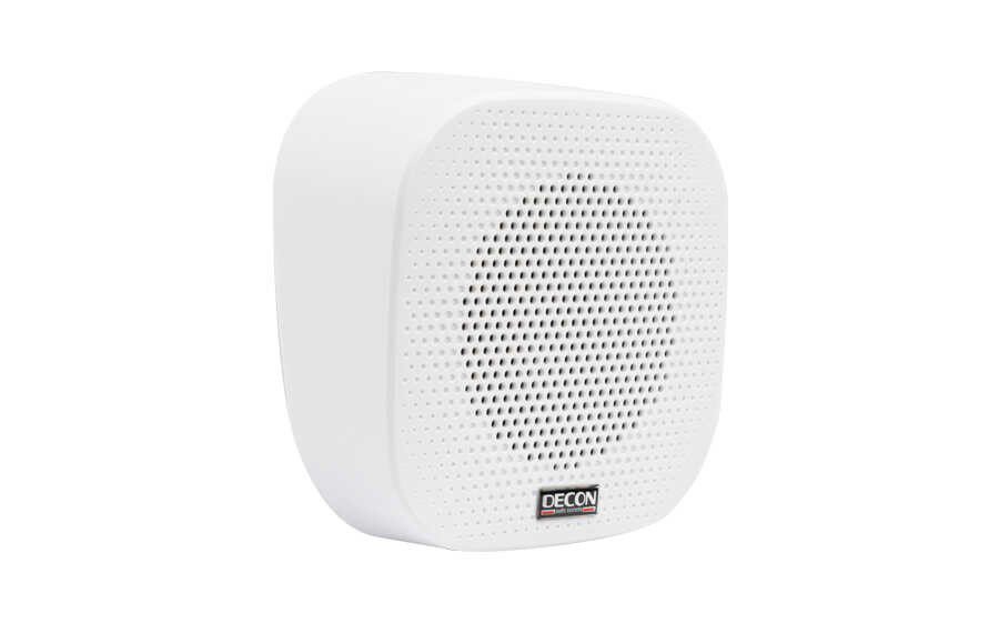 DECON DS-58T 5" 10W 100V Hat Trafolu Duvar Tipi Kabin Hoparlörü Beyaz - görsel 3