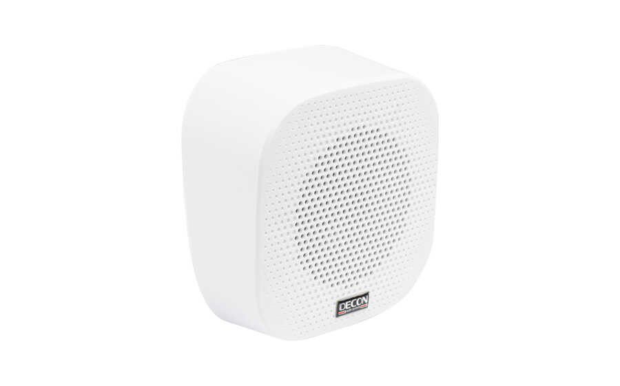 DECON DS-58T 5" 10W 100V Hat Trafolu Duvar Tipi Kabin Hoparlörü Beyaz - görsel 4