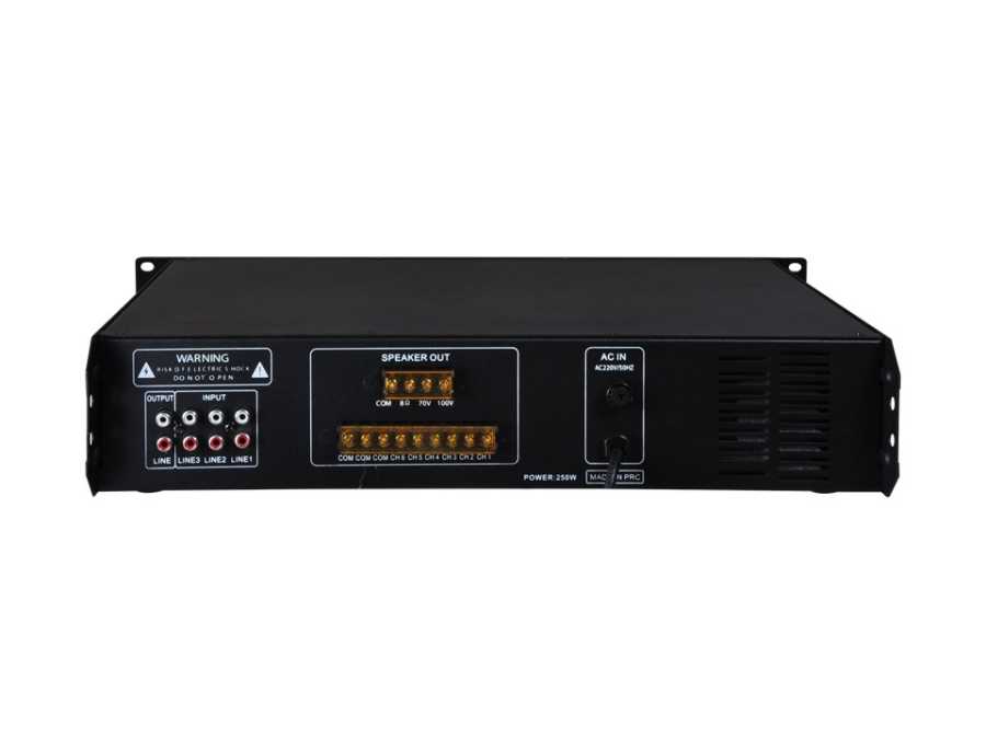 WESTA WM-2250U 250W 6 Bölgeli 100V Trafolu USB Bluetooth Mikser Amfi - görsel 2