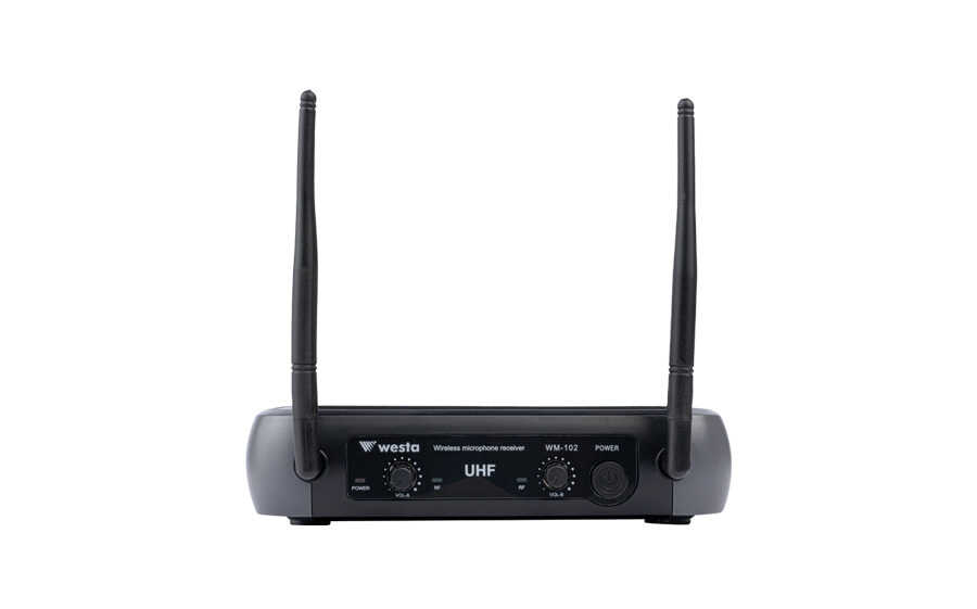 WESTA WM-102T 2 Kanal UHF Kablosuz 2 Yaka Mikrofon Seti - görsel 2
