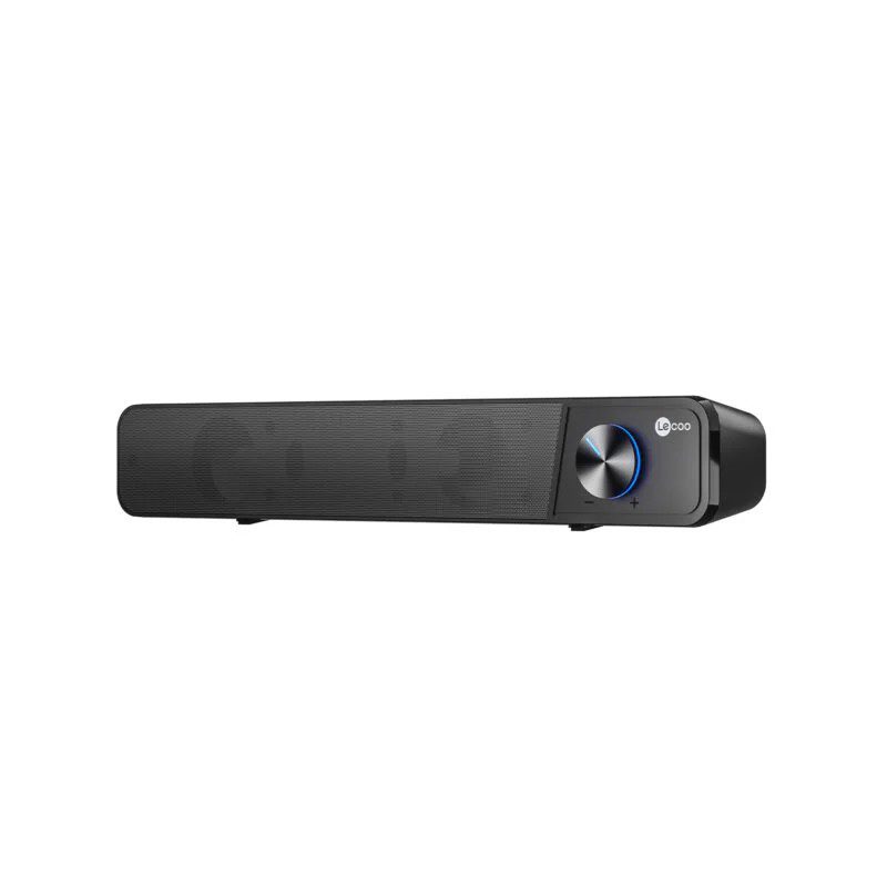 Lecoo DS111 Bluetooth 6W Masaüstü Taşınabilir Stereo Soundbar Hoparlör Siyah - görsel 2