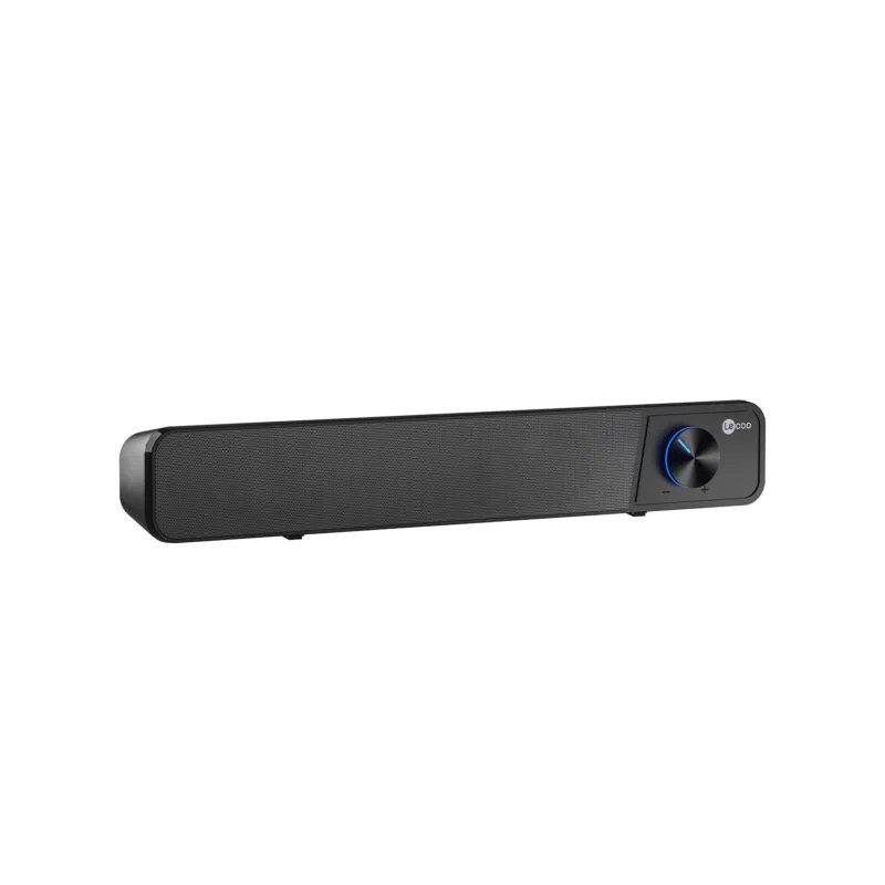 Lecoo DS111 Bluetooth 6W Masaüstü Taşınabilir Stereo Soundbar Hoparlör Siyah - görsel 3
