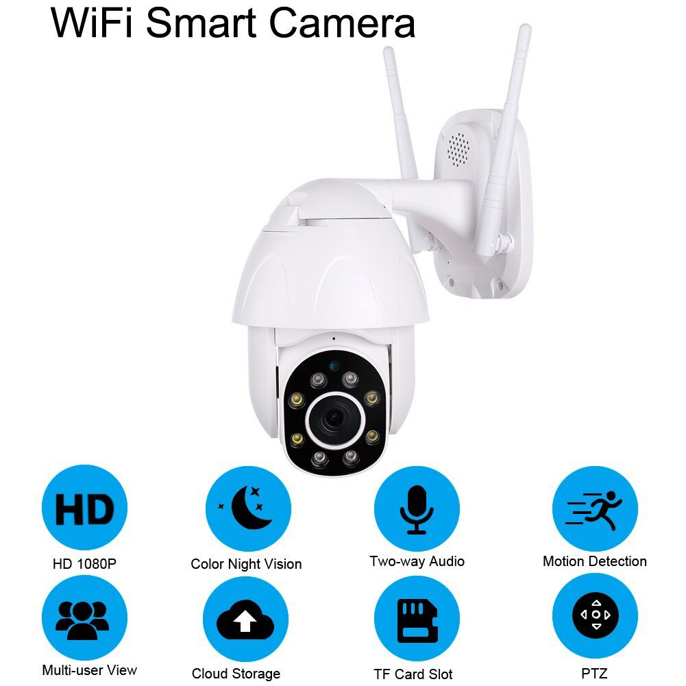 FONRİ TV-9825A 2MP 4x Dijital Zoom Speed Dome IP Güvenlik Kamerası - görsel 2