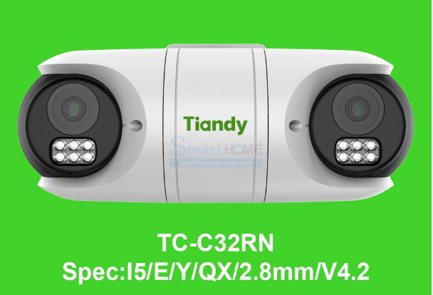Tiandy TC-C32RN I5/E/Y/QX/2.8mm/V4.2 2MP Çift Kamera Bullet Ip Kamera - Sesli - görsel 2