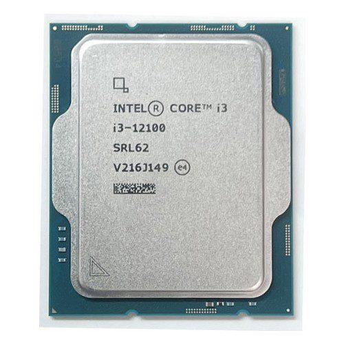 İNTEL Alderlake Core i3-12100 3.3 GHz 4.30GHz 12MB LGA1700P (60W) CPU Tray
