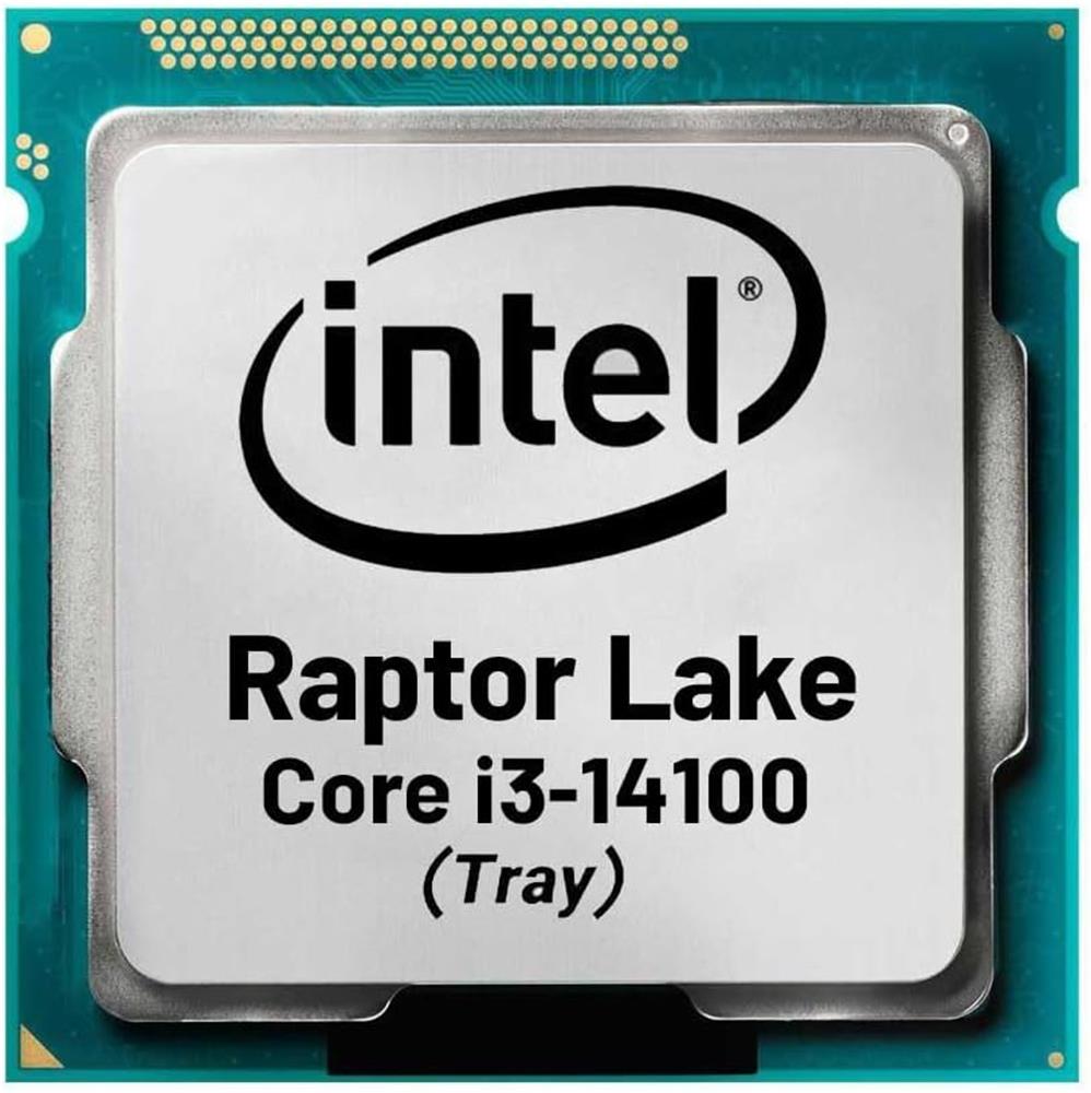 Intel Core i3 14100 TRAY 4.7 GHz 4 Çekirdek 12 MB 1700 Fansız Kutusuz İşlemci