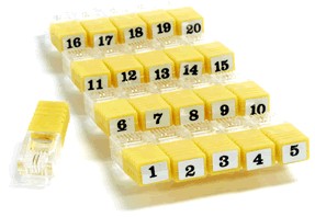 JDSU TP314 Resi-Tester TM cihazları için 1 Set RJ11 Kablo Belirleyicisi