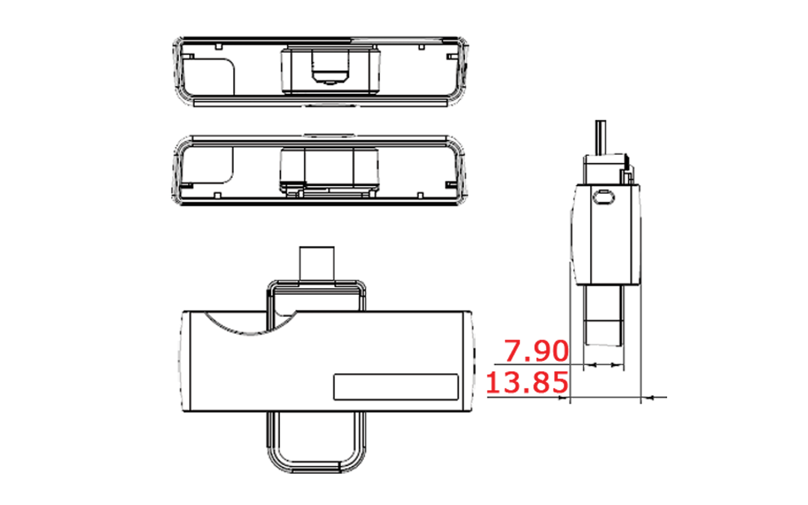 ACS ACR39U-ND Temaslı Akıllı Kart Okuyucu Mikro USB - görsel 6