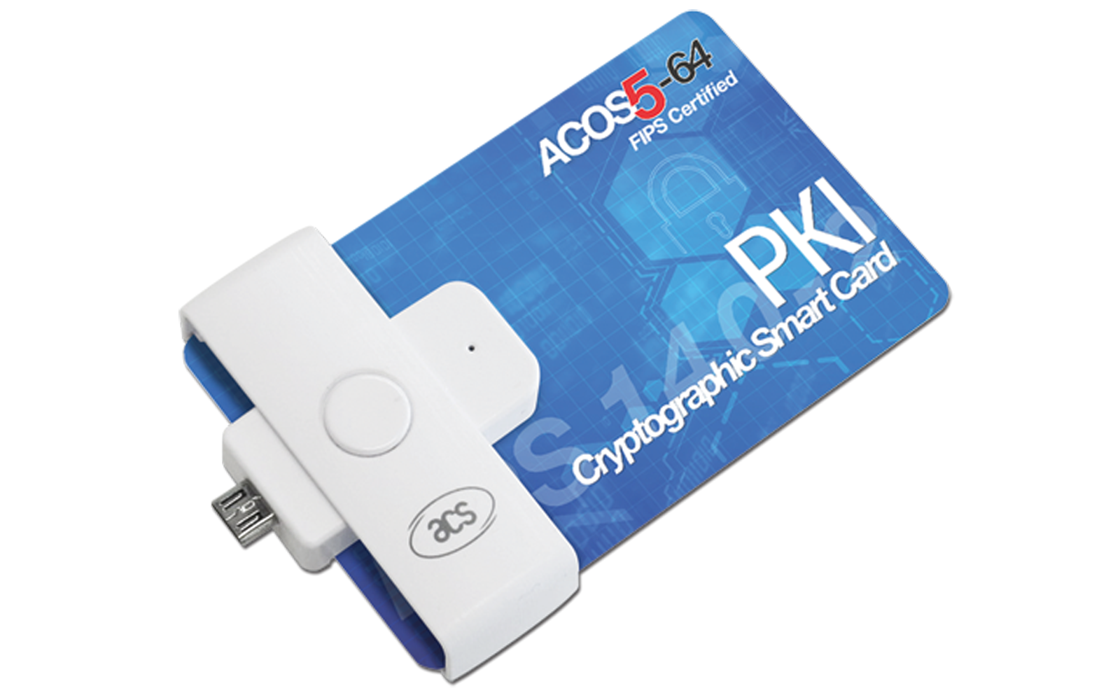 ACS ACR39U-ND Temaslı Akıllı Kart Okuyucu Mikro USB