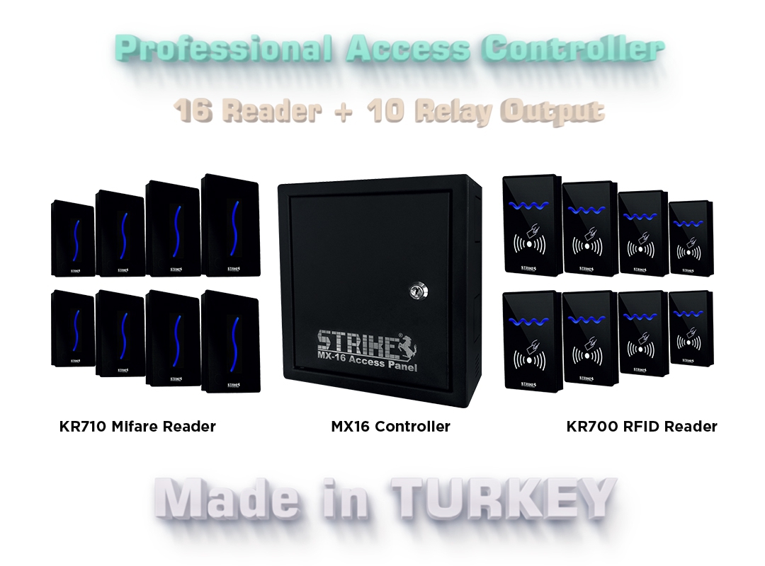 Strike Mx 16 Lı Access Geçiş Kontrol Paneli - görsel 2