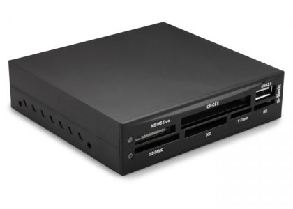 S-link SLX-30A 3,5'' Dahili Parlak Siyah Kart Okuyucu