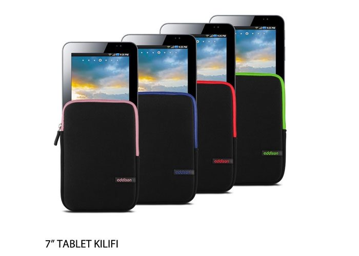 ADDISON IP-118 7'' Yeşil Tablet Kılıfı - görsel 2
