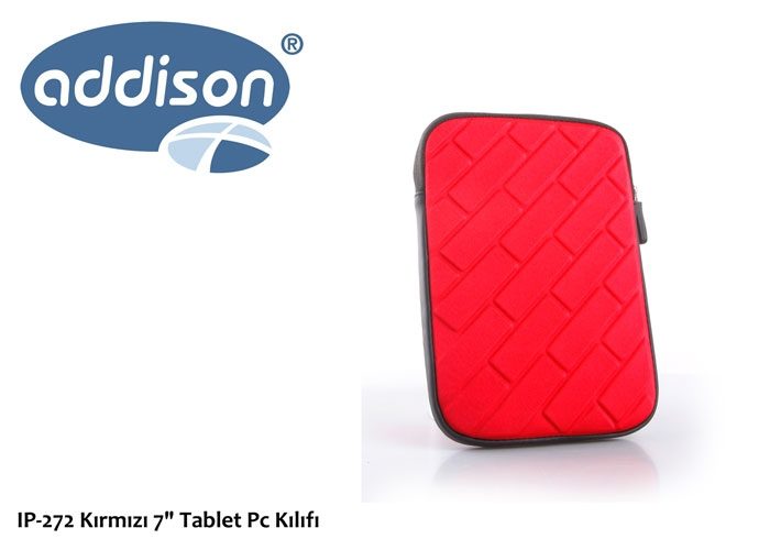 Addison IP-272 Kırmızı 7'' Tablet PC Kılıfı - görsel 4
