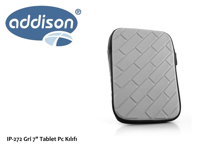 Addison IP-272 Gri 7'' Tablet PC Kılıfı - görsel 4