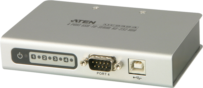 Aten UC2324 USB’den 4 port RS-232 Seriye Çevirici Hub - görsel 2