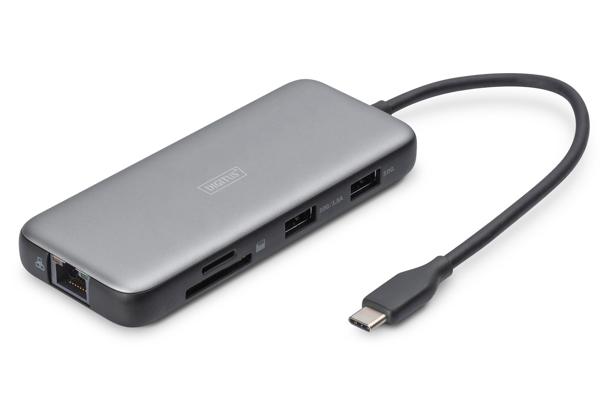 Digitus DA-70915 8-port USB-C Docking Station - görsel 6