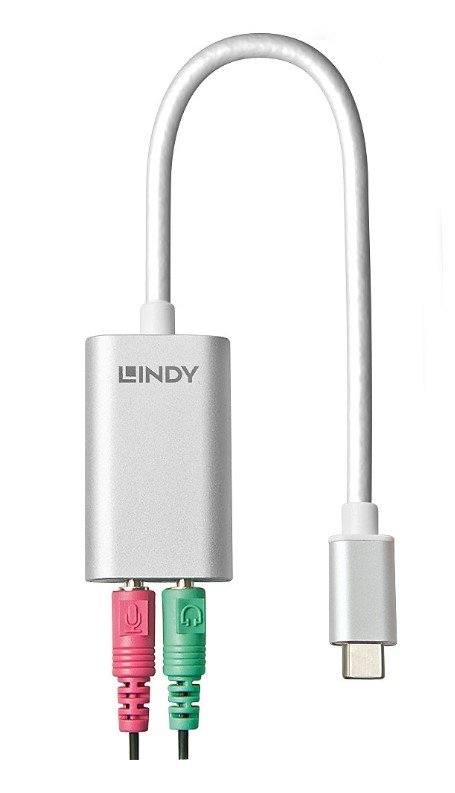 Lindy LIN-42711 USB Tip C Ses Çeviricisi - görsel 3