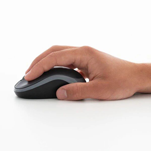 Logitech MK330 M.Medya Siyah Kablosuz Klavye Mouse Set (920-003988) - görsel 4