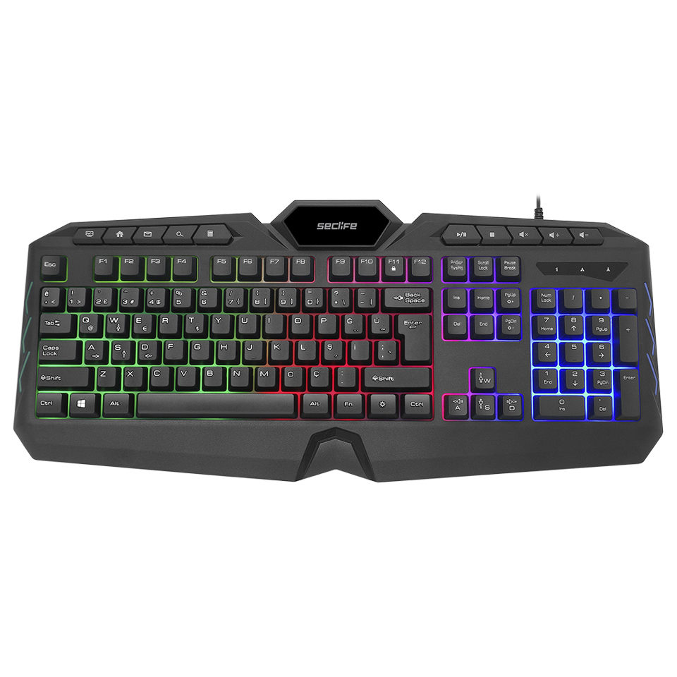 Seclife SLK-4844B Multimedya Gaming Klavye Mouse set - görsel 2