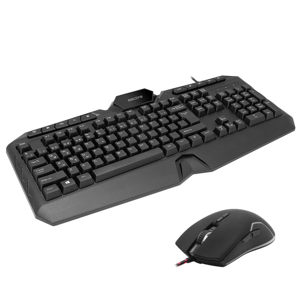 Seclife SLK-4844B Multimedya Gaming Klavye Mouse set - görsel 3