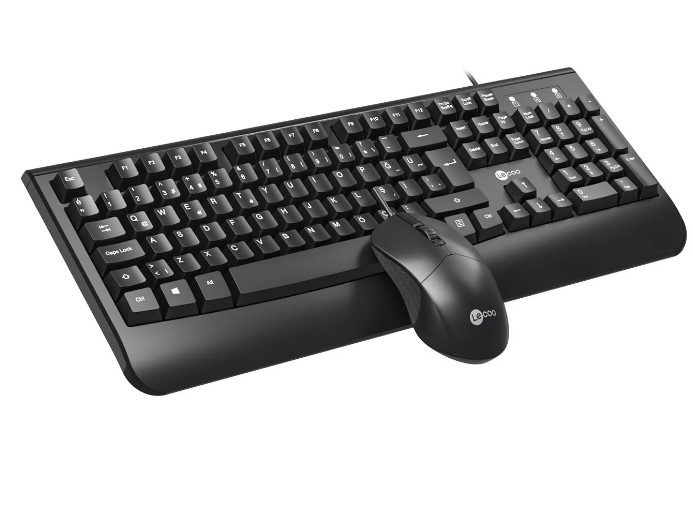 Lenovo Lecoo CM105 Q Türkçe USB Siyah Klavye + Mouse Seti - görsel 2