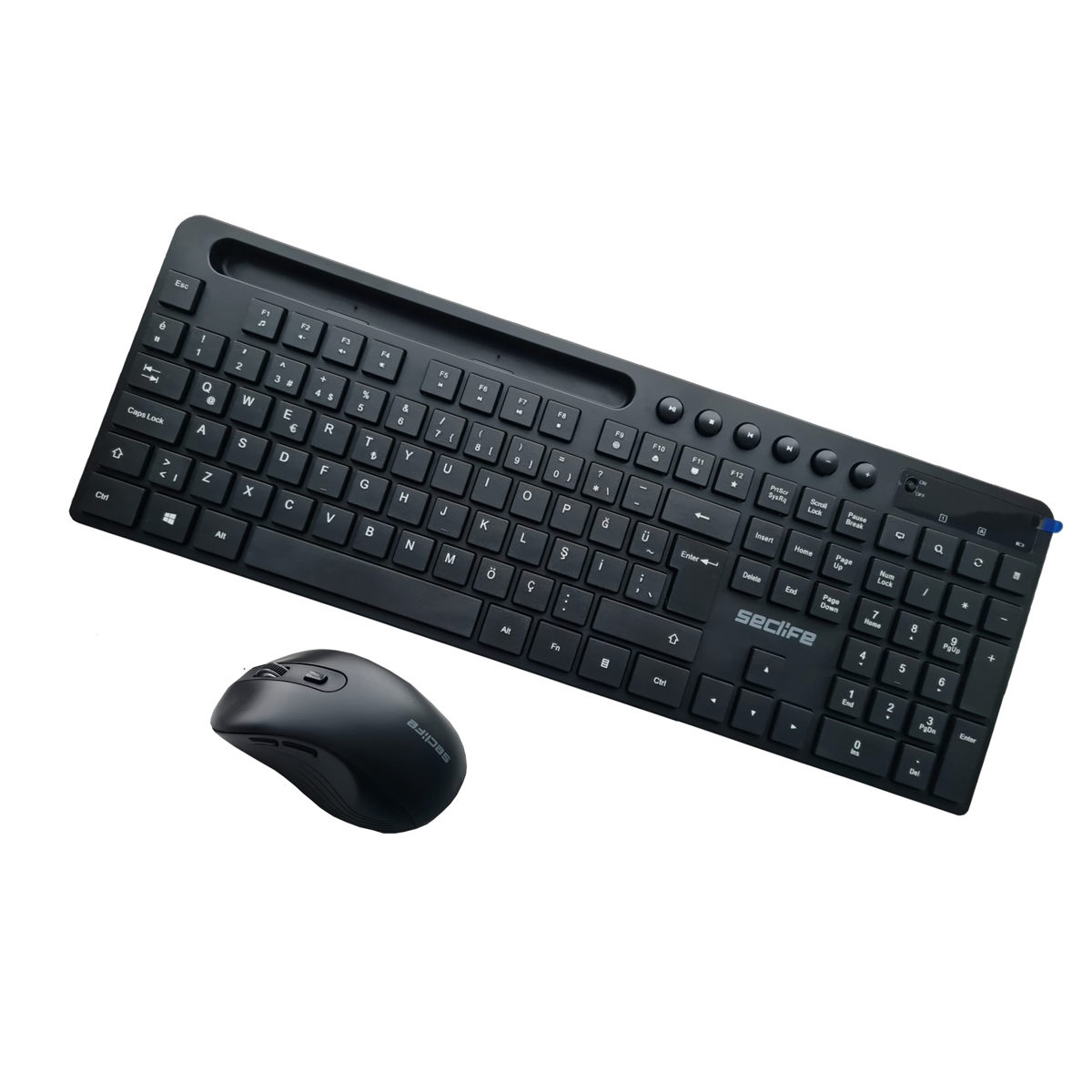 Seclife SKM-666 Usb Kablosuz Klavye Mouse Set - görsel 2