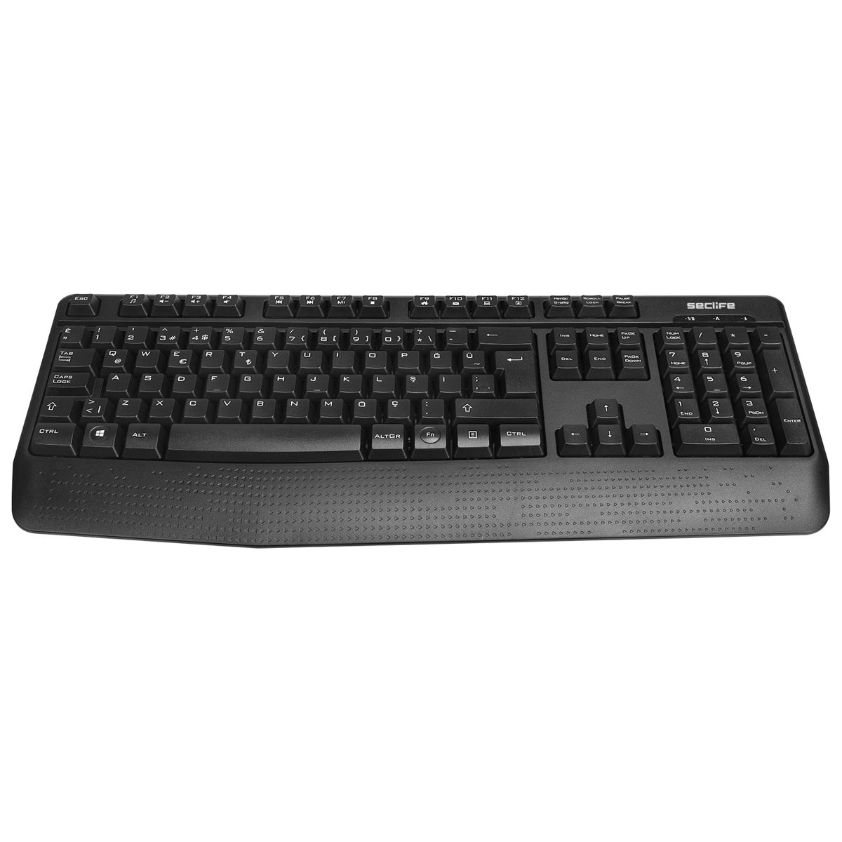 Seclife SKM-335 Siyah Kablosuz Q Klavye + Mouse Set - görsel 4