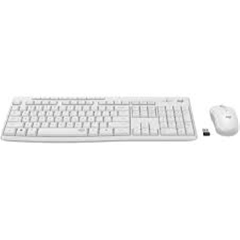 Logitech 920-010089 MK295 Kablosuz Beyaz Klavye Mouse Set - görsel 2