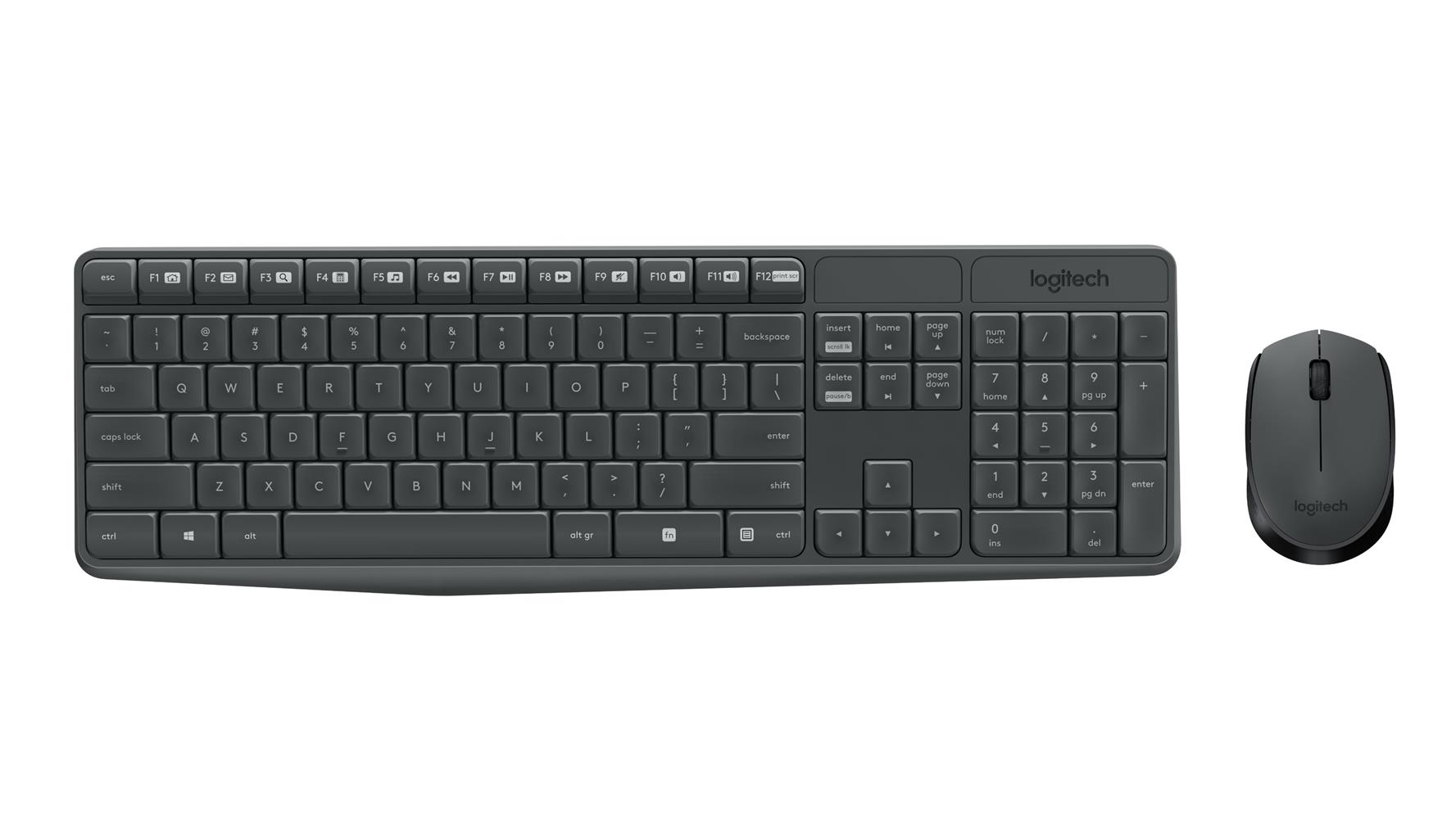 Logitech 920-007925 MK235 Kablosuz Klavye Mouse Set - görsel 2