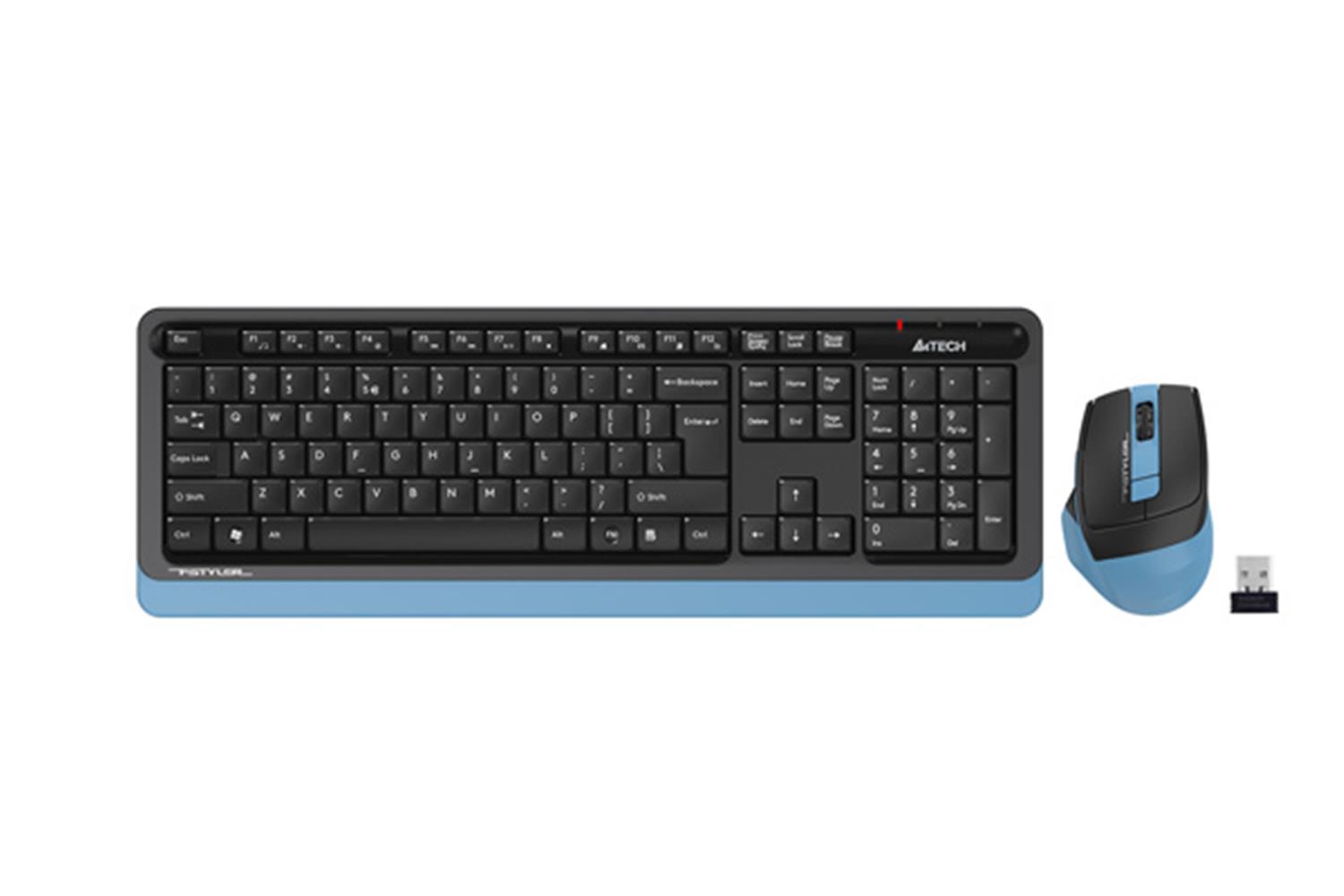 A4 Tech Fg1035 2.4G Mavi Q Fn-Mm Klv+Optik Mouse Set - görsel 2