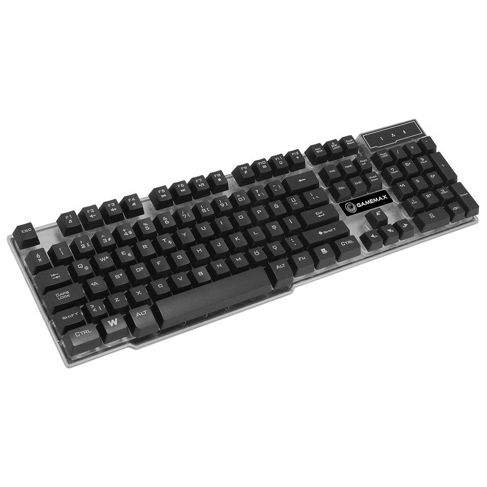 Frisby FK-G508QU Işıklı Klavye USB Siyah Tuş - görsel 3