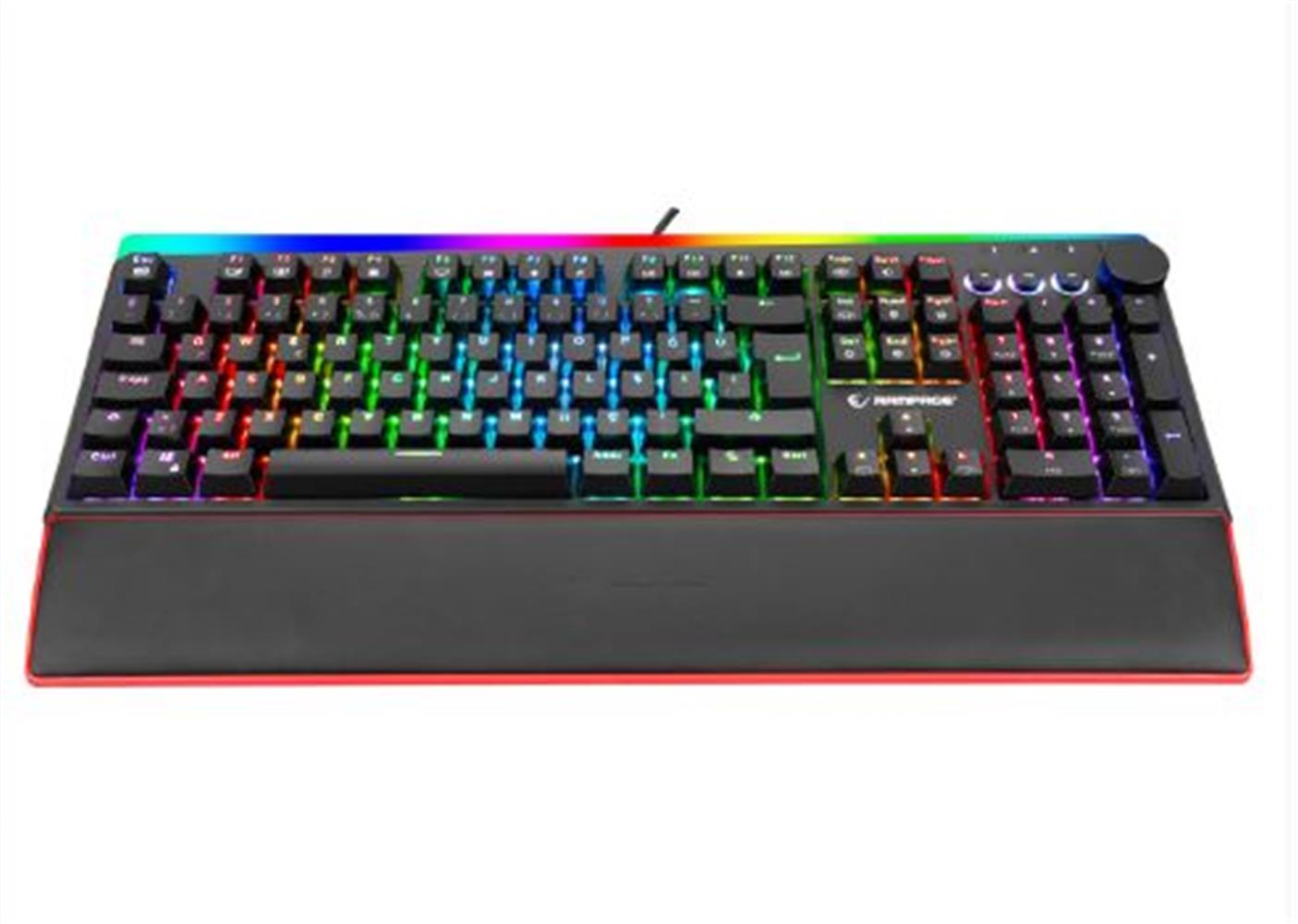 Rampage KB-R97 X-TRACER Siyah RGB Aydınlatmalı Red SwitchGaming Oyuncu Mekanik Klavye - görsel 2