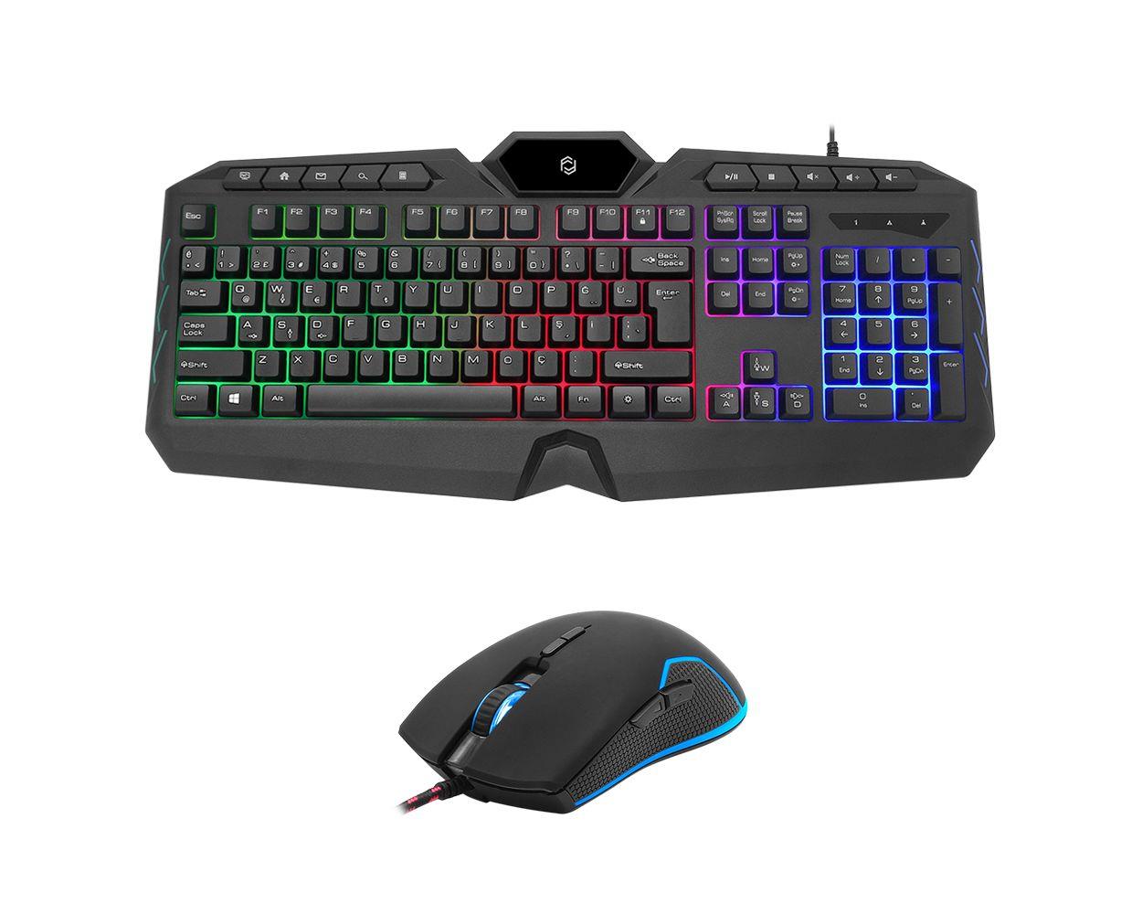 Frisby FK-4865QU TR Q Multimedya Kablolu Klavye Mouse Set - görsel 2