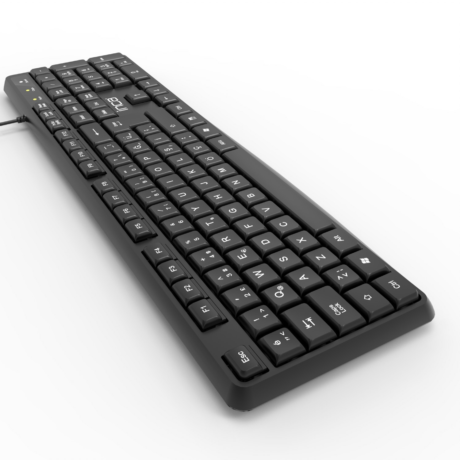 İnca IK-275QU Q Multımedıa Soft Touch Black Keyboard - görsel 4