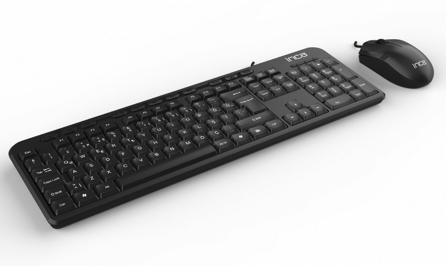 İnca Imk-375t Wıred Multimedia Q Klavye Mouse Set - görsel 3