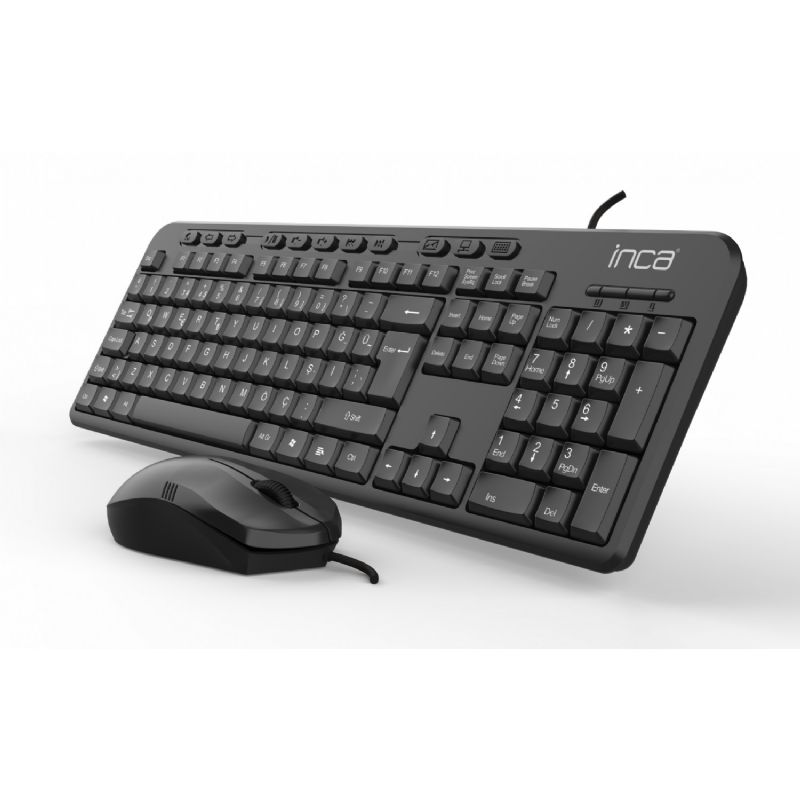 İnca Imk-375t Wıred Multimedia Q Klavye Mouse Set
