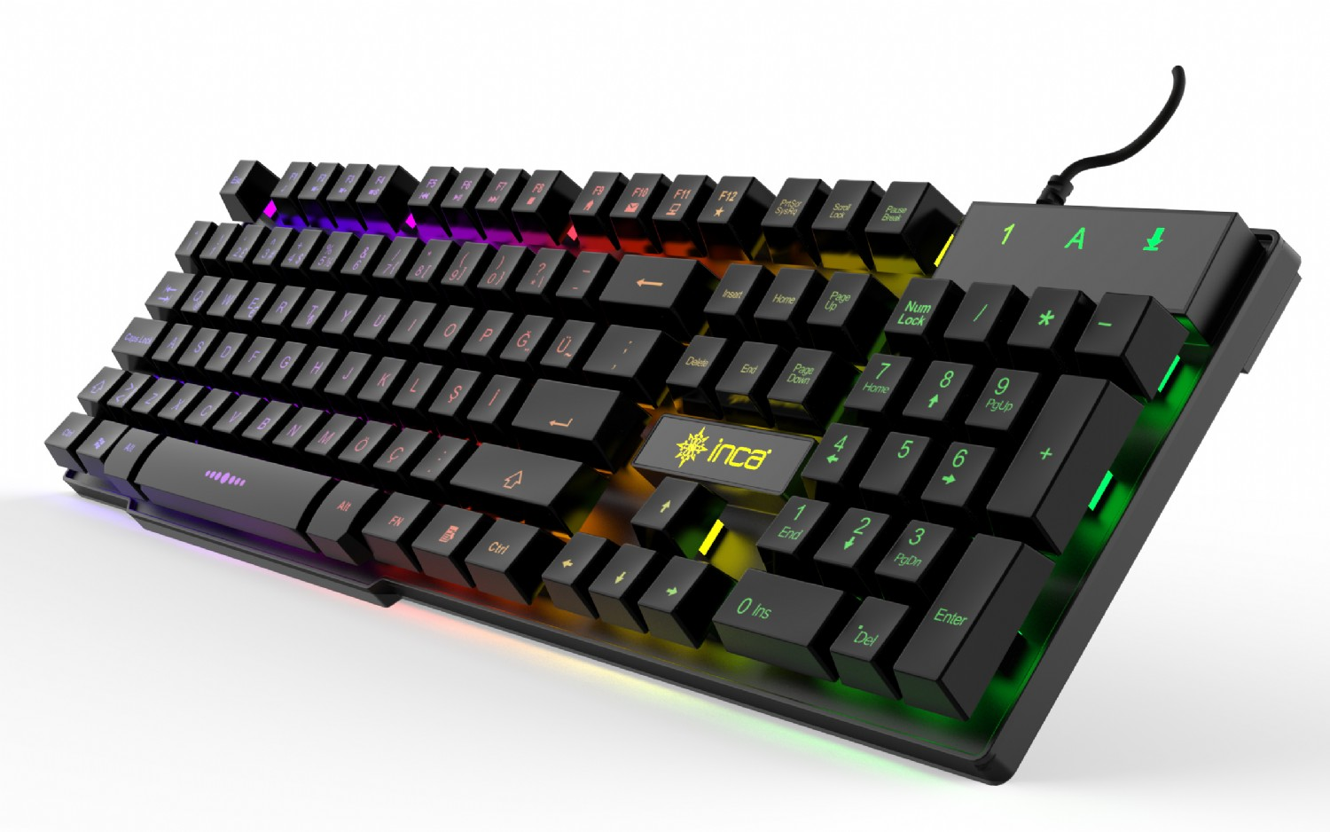 İnca Ikg-449 Raınbow Efect Mekanik Hisli Gamıng Klavye - görsel 3