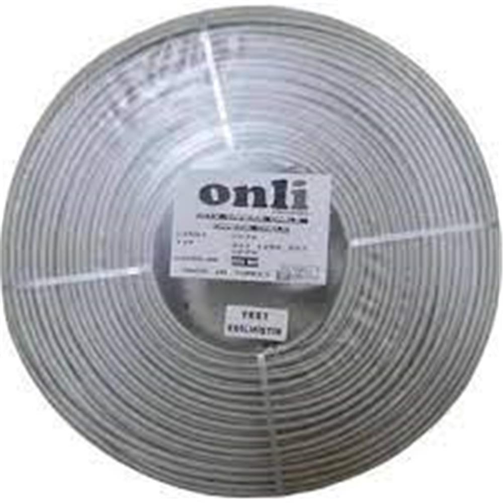 Onli ON-4140 4+1 1x0,50 mini Coax 2x0,50mm 250 metre CCA Kamera Kablosu