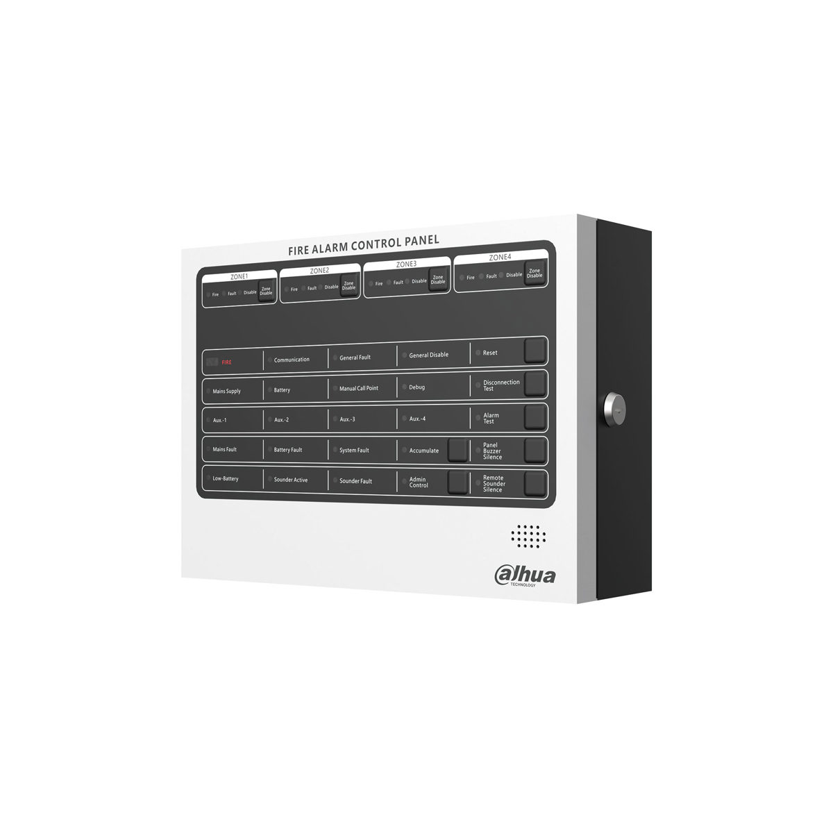 Dahua HY-C102-4 Konvansiyonel Yangın Alarm Kontrol Paneli - görsel 2