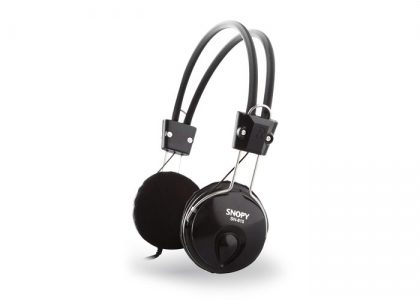 Snopy SN-815 Siyah Mikrofonlu Kulaklık 10'lu (Poşetli) - görsel 2